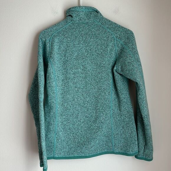 Patagonia Women's Better Sweater 1/4-Zip Fleece jacket medium weight coat EUC! - Picture 9 of 11